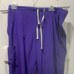 Urbane Performance Purple Scrub Pants. M.